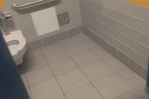 Parents outraged after middle school girls’ bathroom doors removed due to graffiti, school says