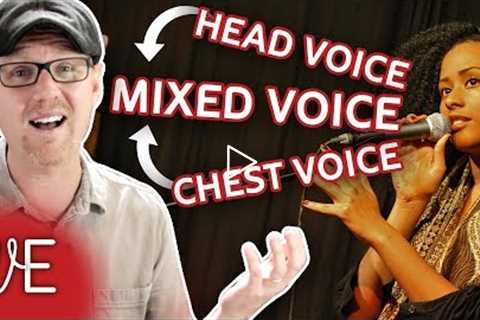 How to sing with a MIXED Voice | with singing examples | #DrDan 🎤