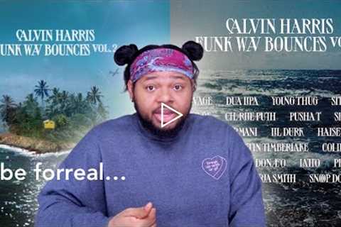 CALVIN HARRIS x FUNK WAV BOUNCES VOL. 2 (FULL ALBUM) | REACTION !