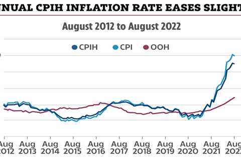 Inflation falls to 9.9% after petrol price declines in August – what it means for your money