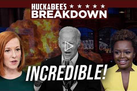 PSAKI Drops Inconvenient TRUTH BOMBS on Biden and the Democrats! | Breakdown | Huckabee