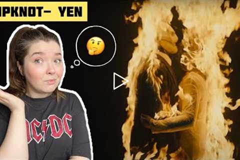 NOT your usual SLIPKNOT! reaction & analysis of YEN - a track off of their NEW ALBUM