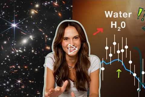 How the James Webb Telescope found WATER