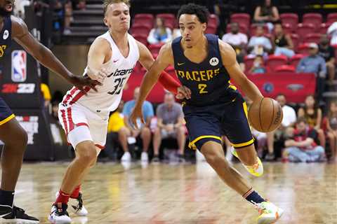 Indiana Pacers rookie Andrew Nembhard showed a sharp pass in two preseason games