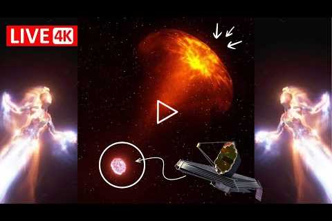 NEW EVENT from James Webb Telescope LIVE Tracking Parachute Nebula holds a galaxy in Deep Universe