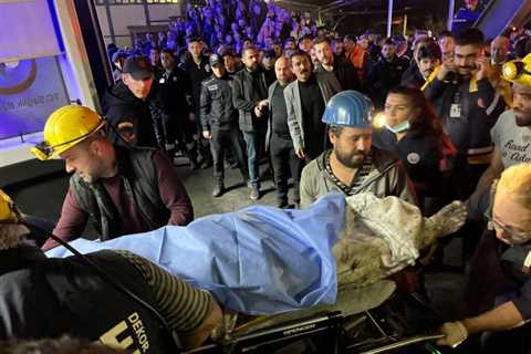 Officials: 22 dead, many trapped in Turkish coal mine blast