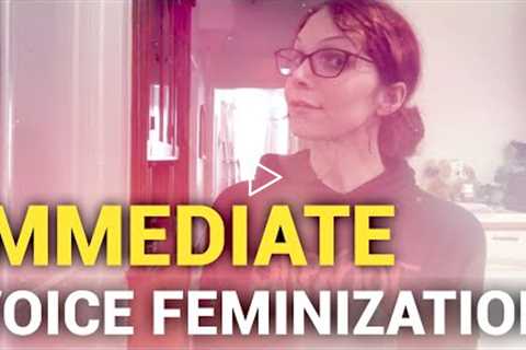 IMMEDIATE Voice Feminization (In 10 Minutes!!): Spacial-Resonance and Harmonics