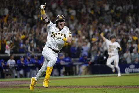 Cronenworth, Padres rally to stun Dodgers 5-3 to reach NLCS