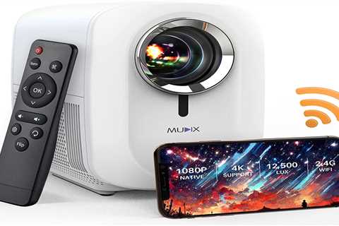 1080p Mudix portable projector with wireless screen mirroring on sale for $109 USD – NotebookCheck..