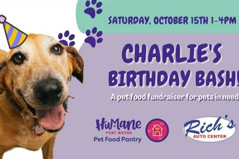 Charlie’s Birthday Bash returns to Rich’s to help needy pets – The Waynedale News