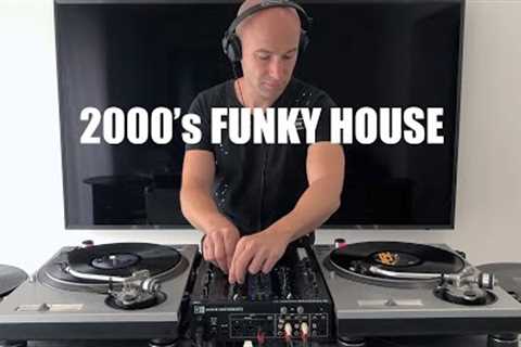 Funky House Vinyl Dj Mix 90’s-2000’s