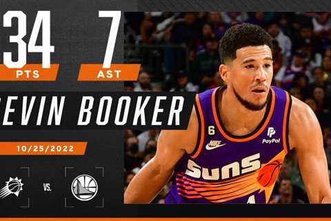 Devin Booker drops THIRD 30+ PTS game of season ♨️