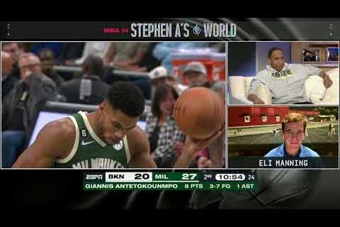 Stephen A. debates Eli Manning on whether Giannis or KD is better 🔥 | NBA in Stephen A.’s World