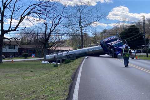 Haz Mat Called About Cleveland Road Tanker Accident – WDEF News May 12