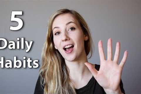 5 Daily Habits for a Healthy Singing Voice