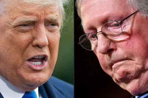 Trump wraps up midterms by targeting Mitch McConnell’s impeachment