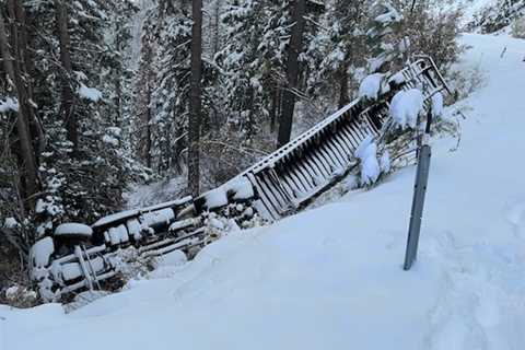 Truck with 20,000 pounds of Starbucks slides down 60 feet at Emerald Bay | South Lake Tahoe