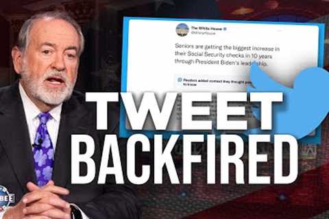 White House Tweet BACKFIRES, So They DELETED IT! | Live with Mike Clip | Huckabee