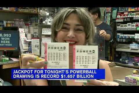 Numbers drawn for $1.6 billion Powerball jackpot