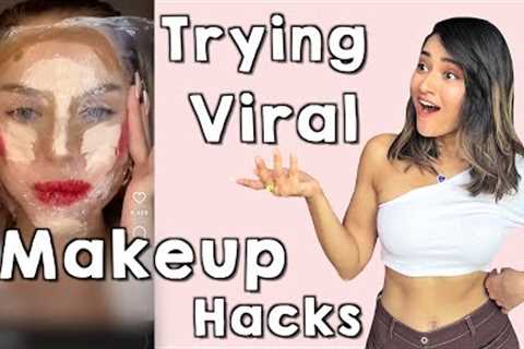 Testing Viral Makeup HACKS | Do they even Work?