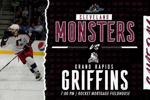 Game Preview: Monsters vs Griffins 11/09