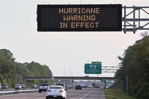 Storm Nicole: Florida issues evacuation orders as Orlando airport closes  United States |  news