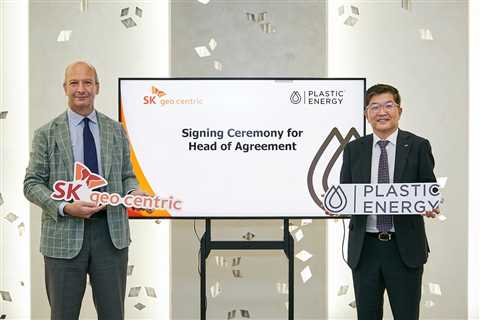 SK Geocentric develops plastic pyrolysis plant with British business