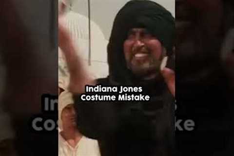 Indiana Jones Costume Mistake #shorts #indianajones