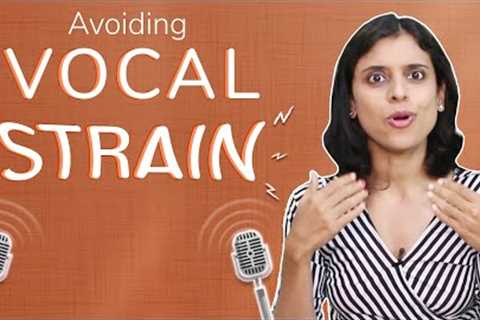 Great tip to avoid vocal strain | VoxGuru ft. Pratibha Sarathy