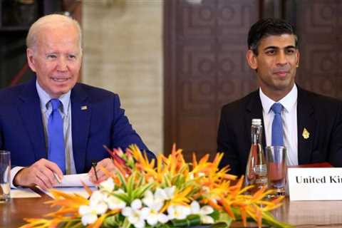 Biden dashed US trade deal hopes as talks with Sunak at G20 ‘differ’  Politics |  news