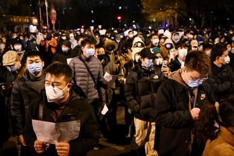 Chinese University Students Sent Home Amid Protests