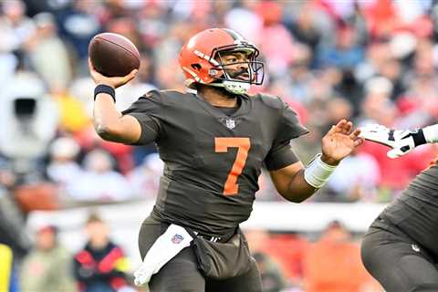 Jacoby Brissett should have admirers after the Cleveland Browns’ impressive spell