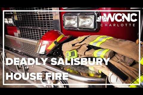 2 children dead, 1 person hospitalized after house fire in Salisbury