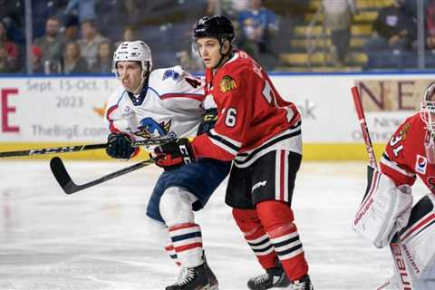 Rockford IceHogs |  IceHogs Roll Past Thunderbirds in First Ever…