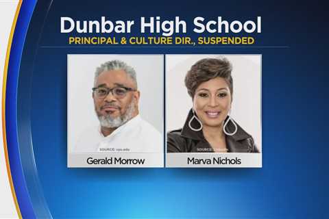 Dunbar Vocational Career Academy Principal Gerald Morrow removed