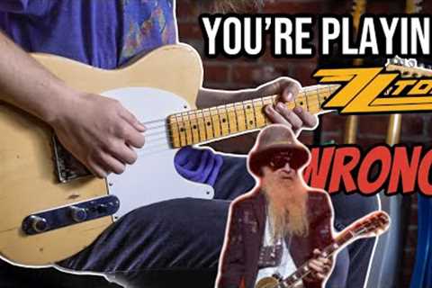 Everyone Plays This ZZ Top Song WRONG!