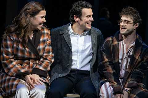 ‘Merrily We Roll Along’ Theater Review: Daniel Radcliffe and Jonathan Groff Lead a Buoyant Revival..