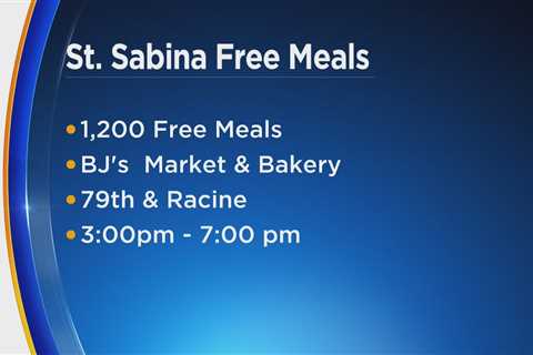 Free meals at St. Sabina