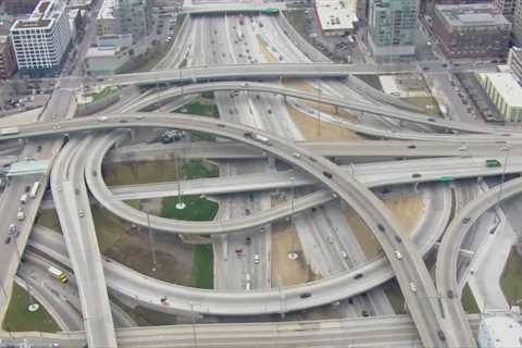 Jane Byrne Interchange construction work mostly completed