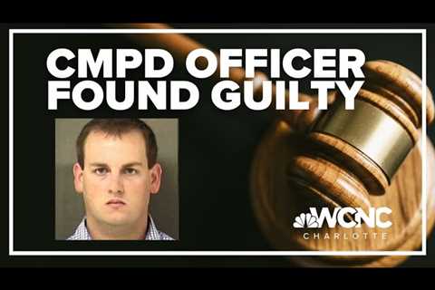 CMPD officer found guilty of death by motor vehicle in deadly 2017 crash