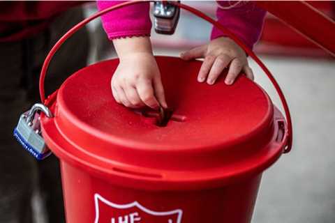 Horizon Bank in Carmel is asking customers to donate to the Salvation Army