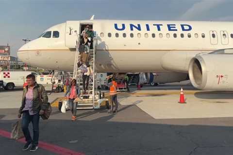 San Francisco Worldwide Airport-bound United Airways flight 718 compelled to make emergency..