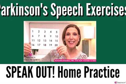 12/21/22 Parkinson''s Speech Exercises: Happy Holidays from Parkinson Voice Project!