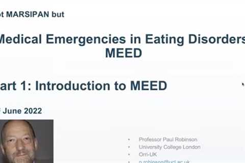 Medical Emergencies in Eating Disorders: MEED