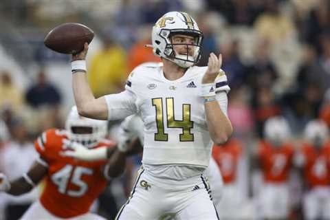 View of Georgia Tech’s Quarterback Room after Signing Day