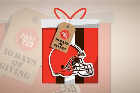 Browns are giving back to the Northeast Ohio community through “10 Days of Giving.”