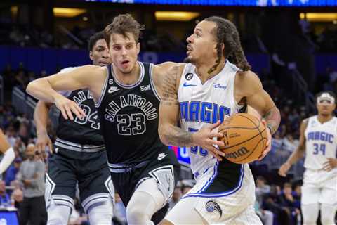 Orlando Magic Guard Cole Anthony Flirts With Triple-Double vs. San Antonio Spurs;  Best Game of..