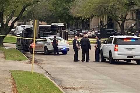 Church bus crash in east Harris County, Texas