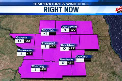 Dangerous cold continues Christmas Eve and Christmas Day