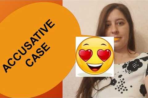 20th lesson of learning Russian. Accusative case